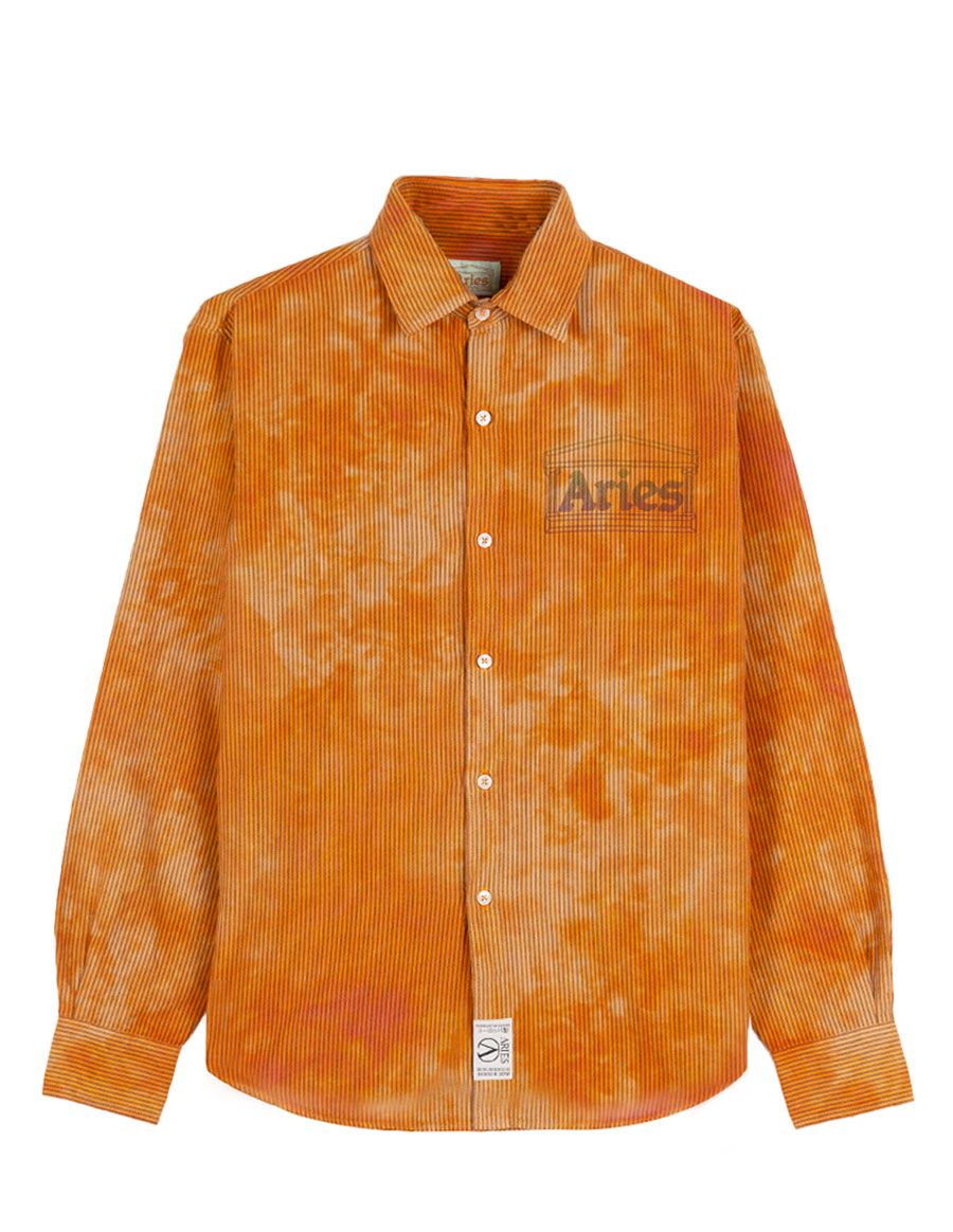 chemise-od-oxford-stripe-shirt-orange-ftar40102-aries
