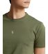 T-SHIRT LOGO CHEST ARMY OLIVE