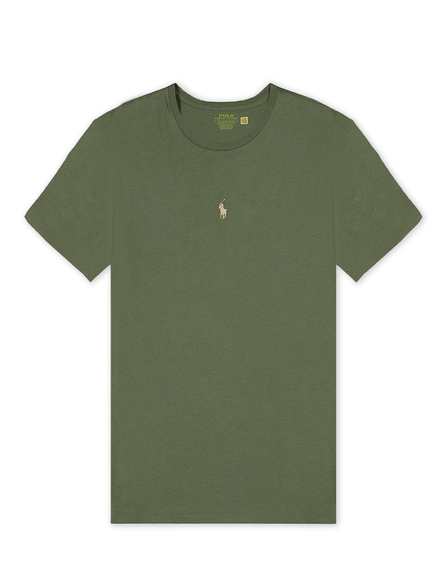 T-SHIRT LOGO CHEST ARMY OLIVE