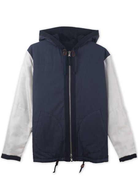 INSULATED HANGOUT JACKET NAVY