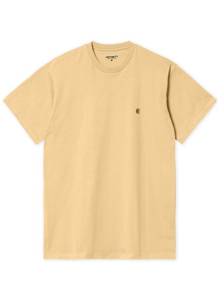 T-SHIRT S/S CHASE CITRON/GOLD