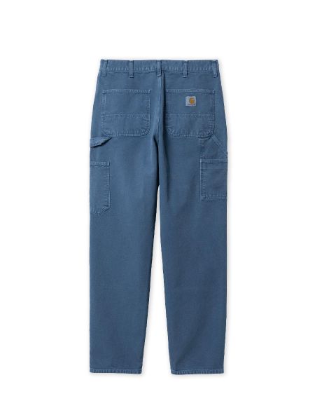 DOUBLE KNEE PANT STORM BLUE FADED