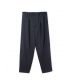 TROUSERS TROPICAL WOOL BLUBLACK