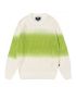 PIG DYED LOOSE GAUGE SWEATER BRIGHT GREEN