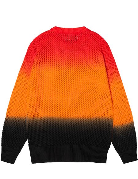 PIGMENT DYED LOOSEE GAUGE SWEATER LAVA