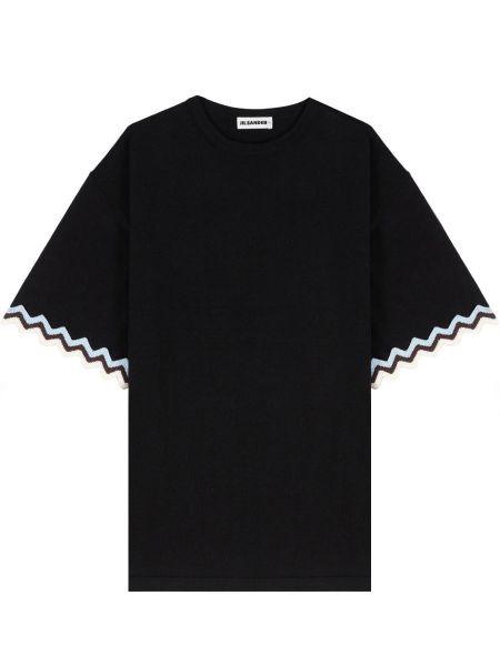 RECYCLED COTTON KNIT T-SHIRT