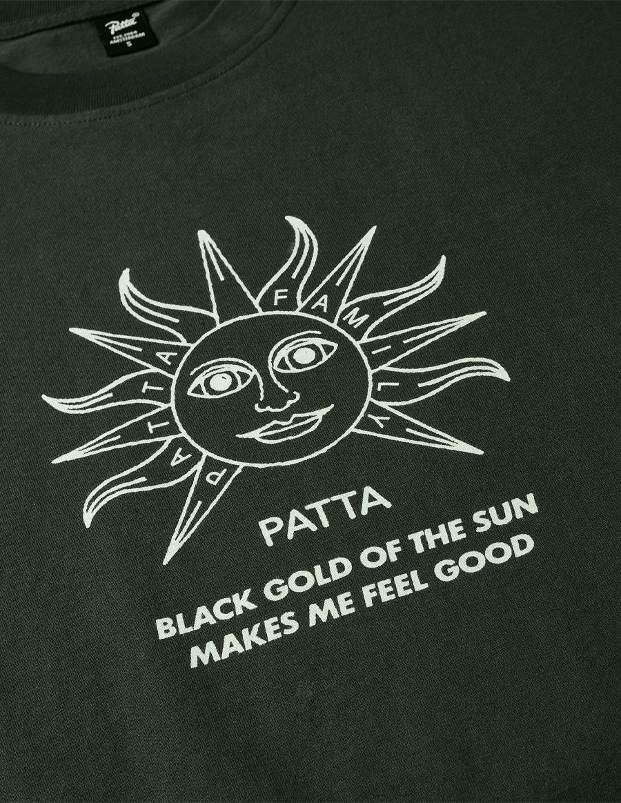 GOLD SUN T-SHIRT PIRATE BLACK