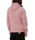HOODED CHASE SWEAT GLASSY PINK / GOLD