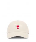 RED ADC EMBROIDERY CAP CHALK