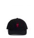 RED ADC EMBROIDERY CAP BLACK